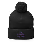 Location Specific SoBol Pom-Pom Beanie